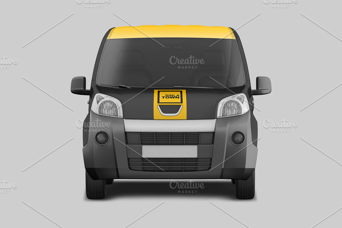 Realistic PSD Car Mocup, an Advertising Mockup by Sinlatown (Photo 4 of 6)