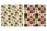 Vintage Christmas Paper Sublimation, an Illustration by Designking (Thumbnail 4 of 4)
