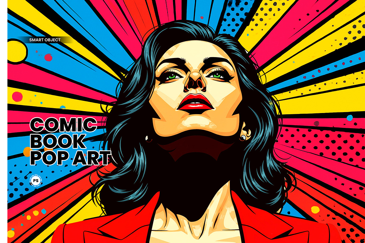 Comic Pop Art Photo Effect Bundle, a Layer Style Add-On by graphypix (Photo 5 of 11)