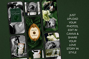 Wedding IG Story Templates | Canva, a Social Media Template by TrendyliciousStore (Thumbnail 2 of 4)