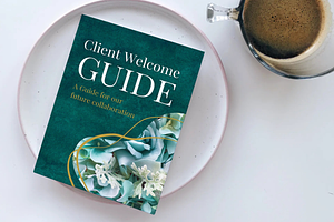 Teal Chic Client Welcome Guide Canva