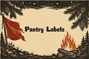 Chopwood Rough Woodcut Display Font, a Blackletter Font by Graphic Spirit (Thumbnail 7 of 8)