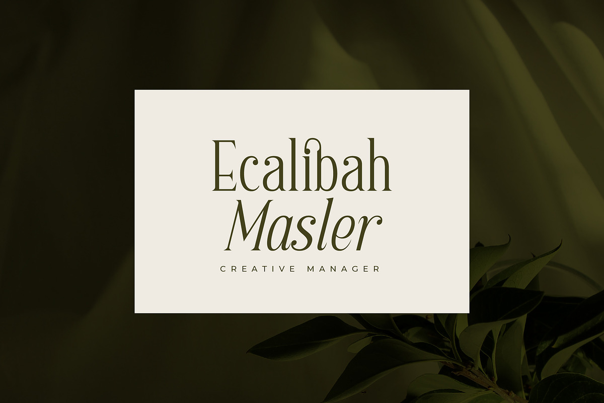 Scarlett Quistan Modern Serif Font, a Serif Font by Letterena Studios (Photo 3 of 15)