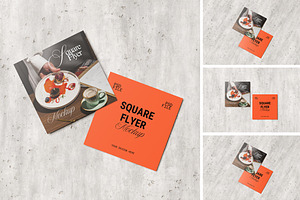 Square Flyer Mockup