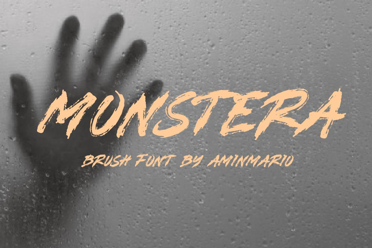 Brush Font Bundle 45 Fonts, a Blackletter Font by AMINMARIO (Photo 22 of 45)