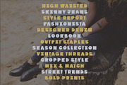 Fullford chunky font, a Font by Ekloff (Thumbnail 4 of 6)