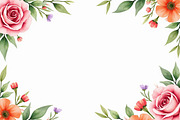 Elegant Floral Corner Frame Clipart, an Illustration by BIPLOB EXPERT (Thumbnail 5 of 14)
