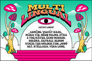 Groovina Psychedelic Retro Font, a Sans Serif Font by Rasio Studio (Thumbnail 5 of 7)