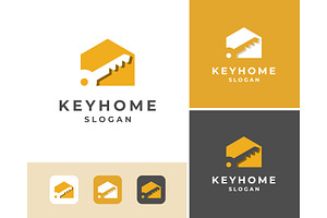 Key Home Logo, a Branding & Logo Template by ika trisiana