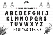 Peachy Bubbly - Display Font, a Sans Serif Font by KiddoGlyphs Studio (Thumbnail 3 of 4)
