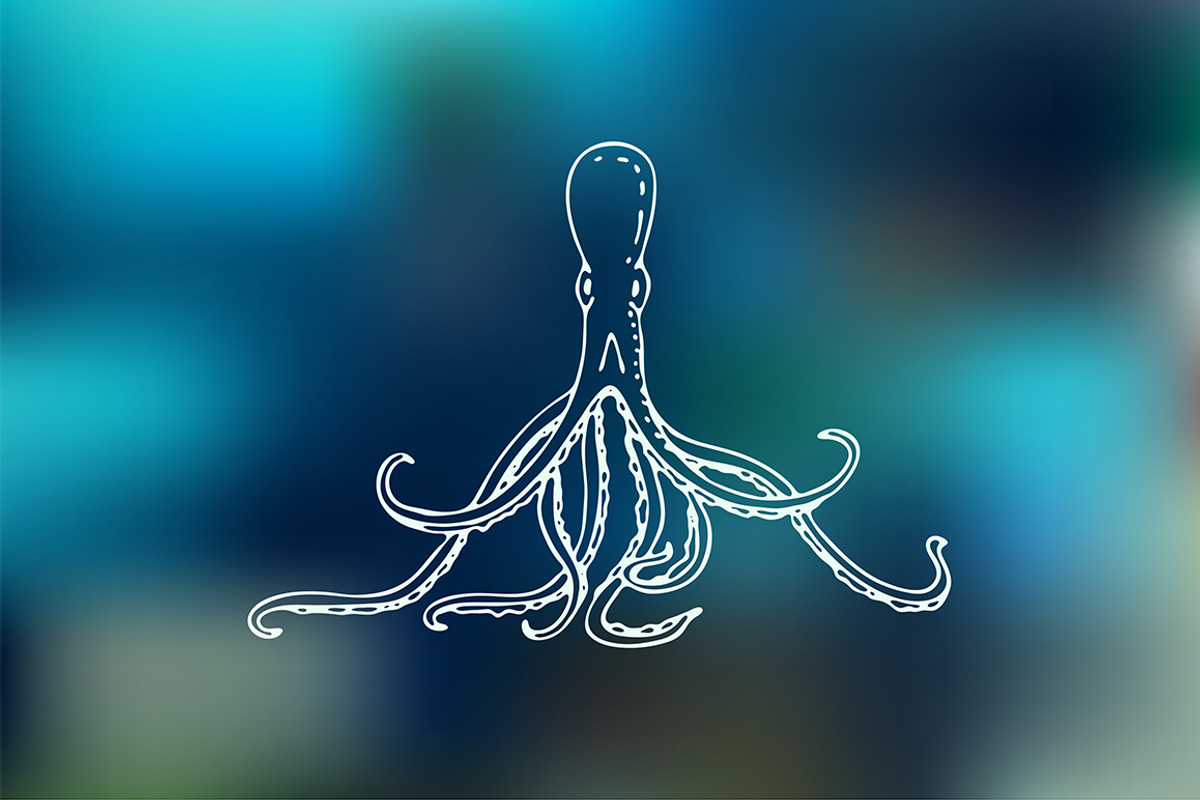 Vector sea creatures, an Object Graphic by CARROTDESIGN (Photo 6 of 6)