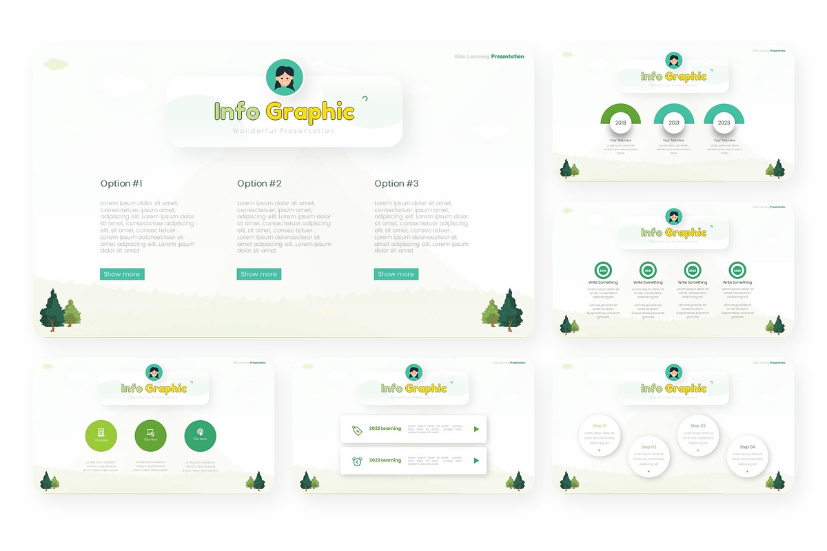 Kids Learning Presentation Template, a Presentation Template by NecrolitSlide (Photo 7 of 9)