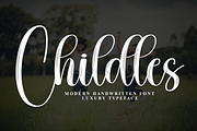 Childles | Script Font, a Handwritten Font by Scratchones (Thumbnail 1 of 8)