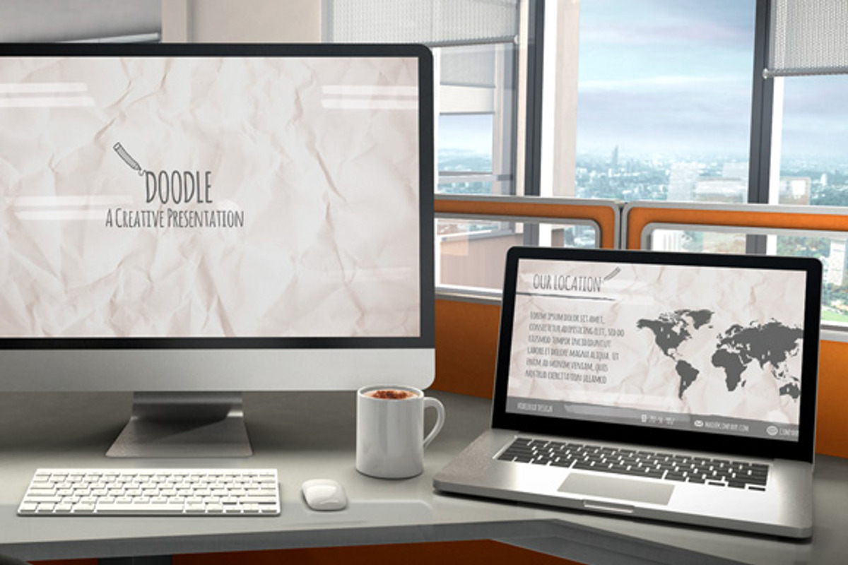 Doodle - Creative Presentation, a Presentation Template by Tugcu Design Co. (Photo 1 of 4)