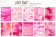 Just Pink collage background texture, an Object Graphic by Yuliya Derbisheva (Thumbnail 10 of 14)