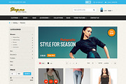 Shopme Ecommerce PSD Template, a Websites & App Template by DesignMarket (Thumbnail 3 of 4)