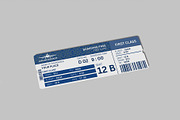 Boarding Pass Mockup, a Product Mockup by lamorastudio (Thumbnail 2 of 13)