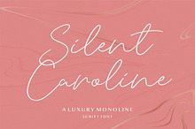 Silent Caroline - Luxury Font