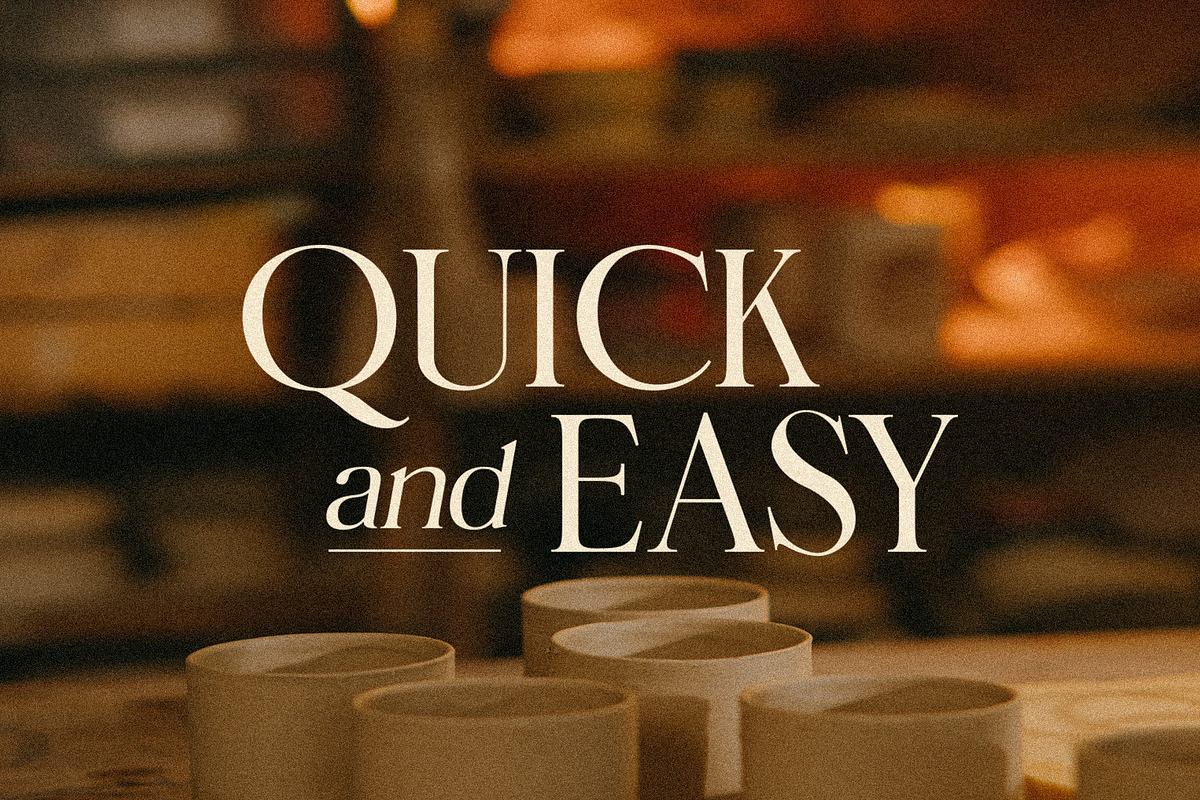 Late Checkout Serif with Free Sans!, a Serif Font by Blythe Green (Photo 9 of 13)