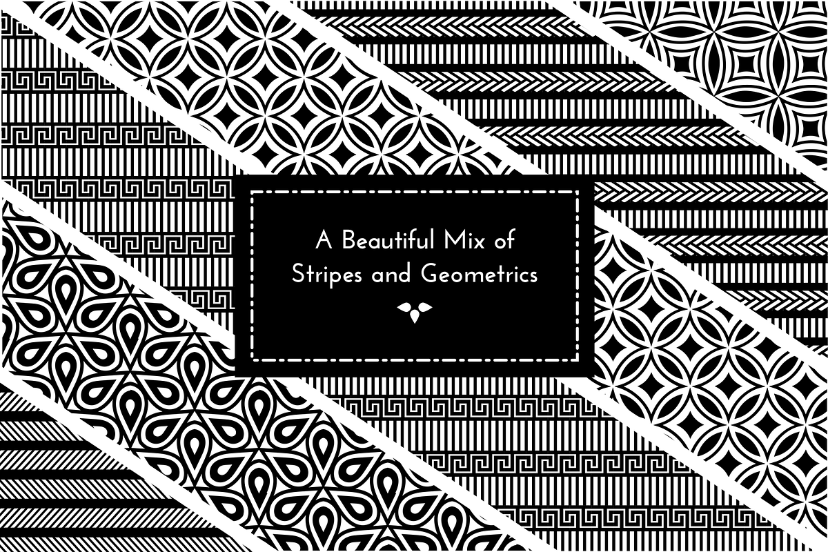 The Tribal Patterns Bundle, a Pattern Graphic by HMJS Designs (Photo 3 of 6)
