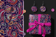 Paisley Seamless Arabesque Patterns, a Pattern Graphic by Red Ink (Thumbnail 6 of 7)