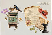 Cottagecore Collage Creator, an Object Graphic by Polli Deeva (Thumbnail 8 of 11)