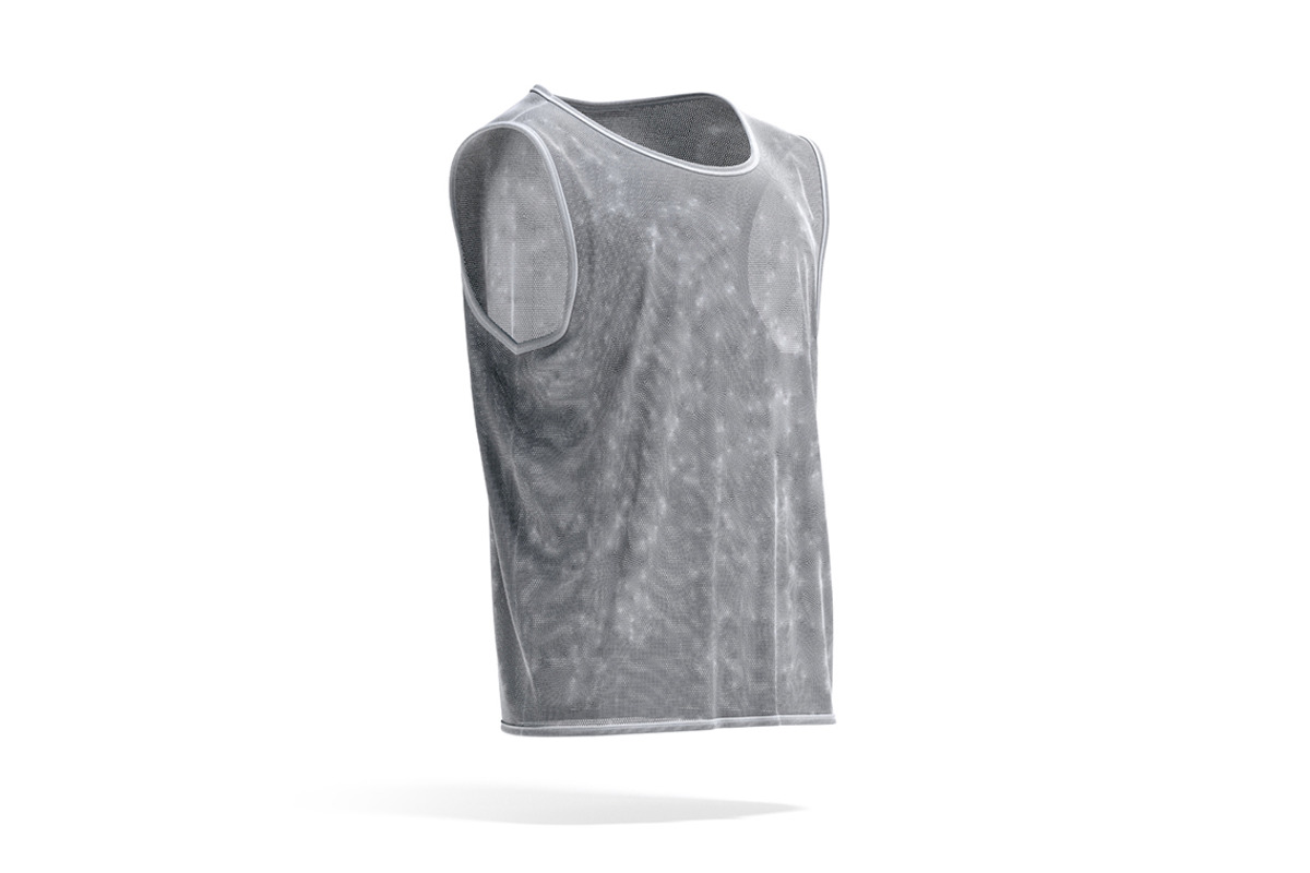 Green Football Bib Vest 3D Model, an Object 3D Model by rebrandy (Photo 9 of 9)