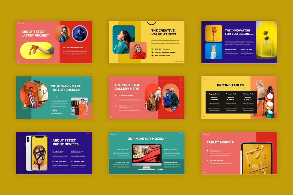 Tetict Creative Agency Presentation, a Presentation Template by Haidezign (Photo 4 of 5)