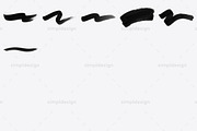Painterly Gouache Photoshop Brushes, a Brush Add-On by SimplDesign (Thumbnail 3 of 3)