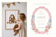 Vintage Bunny Watercolor Collection, an Animal Illustration by Ooh Lily (Thumbnail 9 of 20)