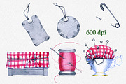 tailoring, a Decorative Illustration by OlyaSenko (Thumbnail 3 of 7)