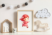 Little Red Riding Hood Cute, an Illustration by CreationArt (Thumbnail 9 of 9)