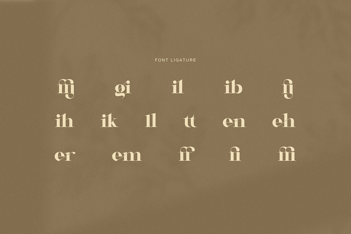 Rafina Elegant Serif Font, a Serif Font by Graphicxell (Photo 8 of 8)