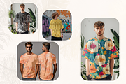 Mockup of Summer T-Shirt Canva, a Merchandise Mockup by Hafsa Studio 85 (Thumbnail 2 of 3)