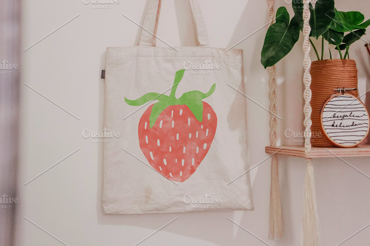 digital strawberry illustrations, an Illustration by pinkdrinksoul (Photo 2 of 4)