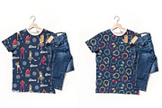 Retro disco groovy patterns, a Pattern Graphic by RevolutionizZed (Thumbnail 5 of 10)