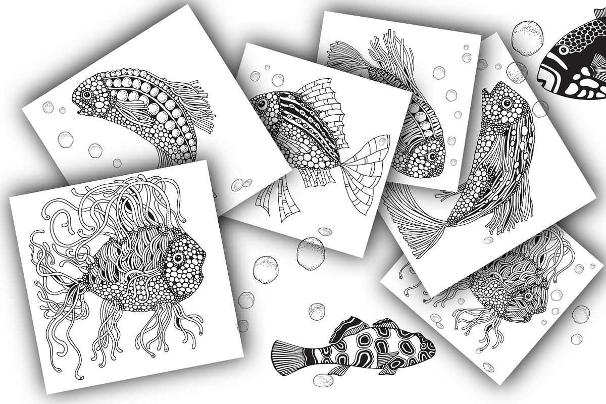 Fantastic Fish, an Animal Illustration by ImHope (Photo 4 of 5)