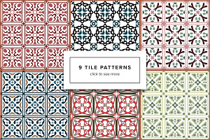 Vector Seamless Tile Patterns