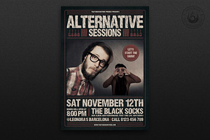 Alternative Sessions Flyer Template