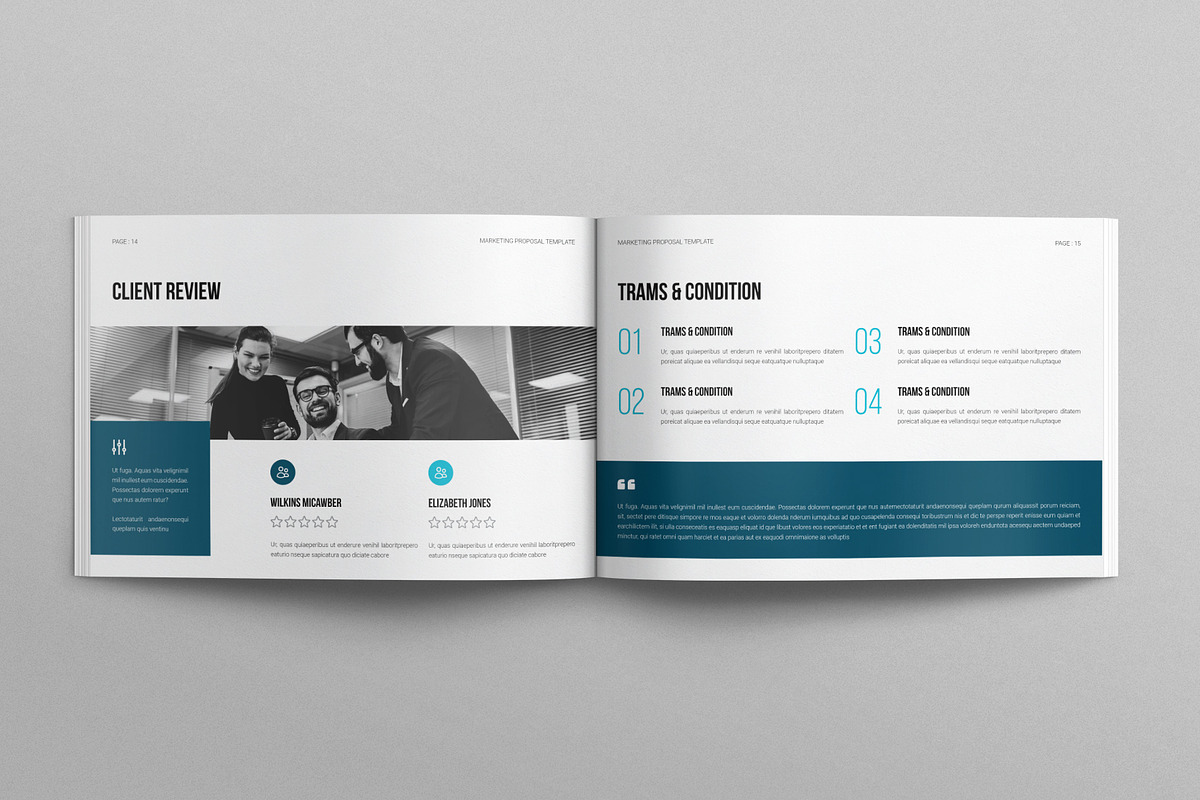 Marketing Proposal Landscape, a Brochure Template by E-Type (Photo 6 of 7)