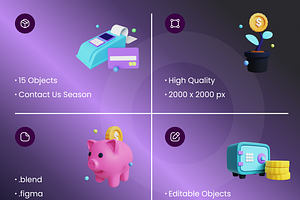 Investment 3D Illustration