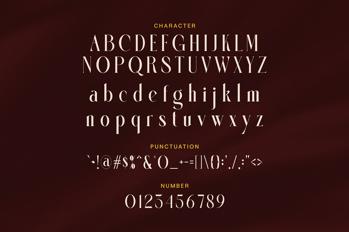 Kamsiah Elegant Serif Font, a Serif Font by Graphicxell (Photo 7 of 8)