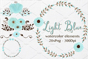 Watercolor Mega Bundle, an Illustration by Li Zamperini (Thumbnail 21 of 43)