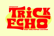 Trick Echo, a Serif Font by Bramcreative (Thumbnail 1 of 8)