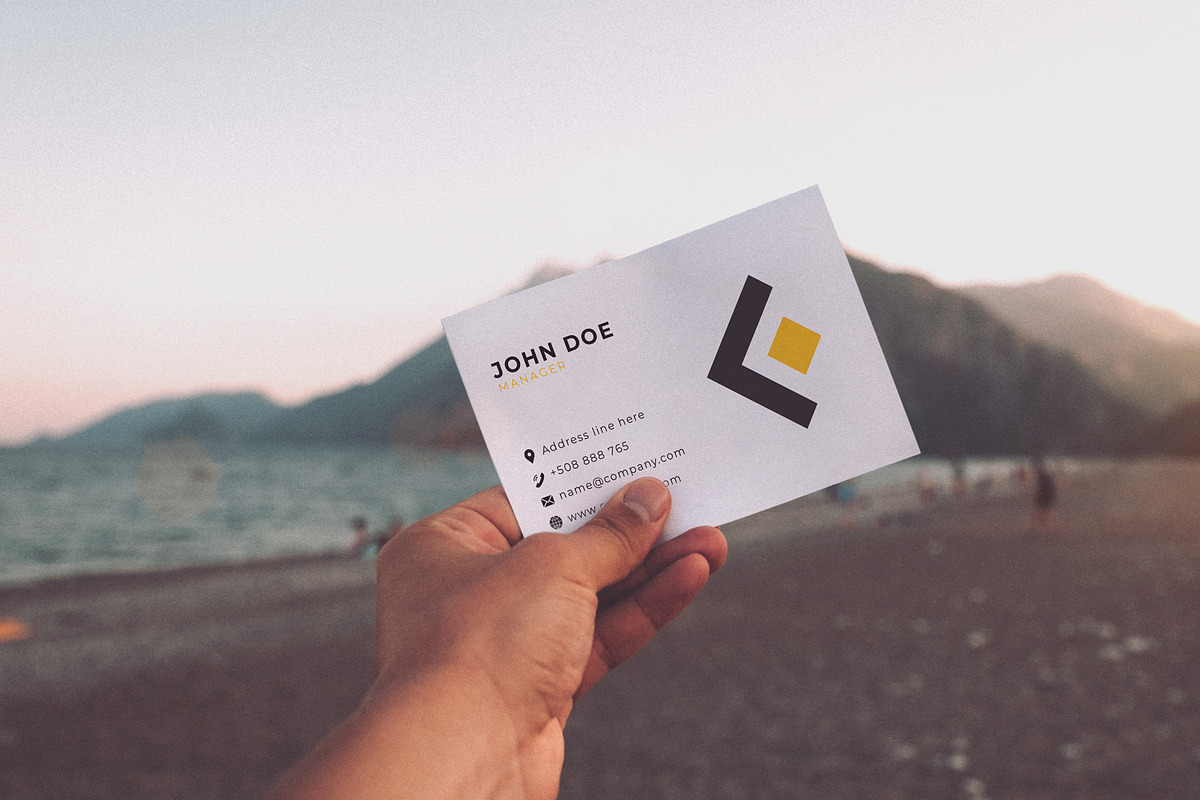 24 Business Card Mockup #1, a Mockup by Walentin (Photo 22 of 25)