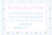 Bettina Serif Font, a Font by PrettyGrandmillennial (Thumbnail 2 of 3)