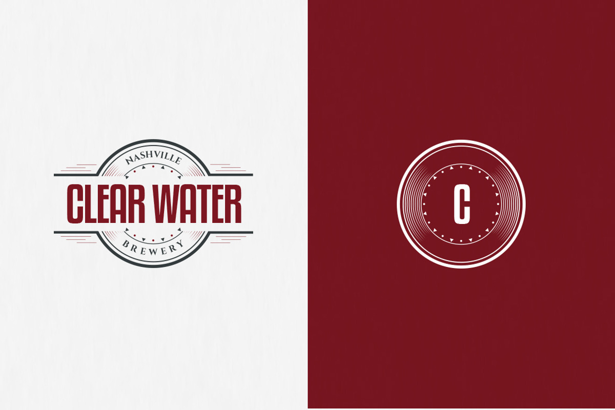 10 Vintage Logo Designs, a Branding & Logo Template by VP Fonts (Photo 4 of 12)