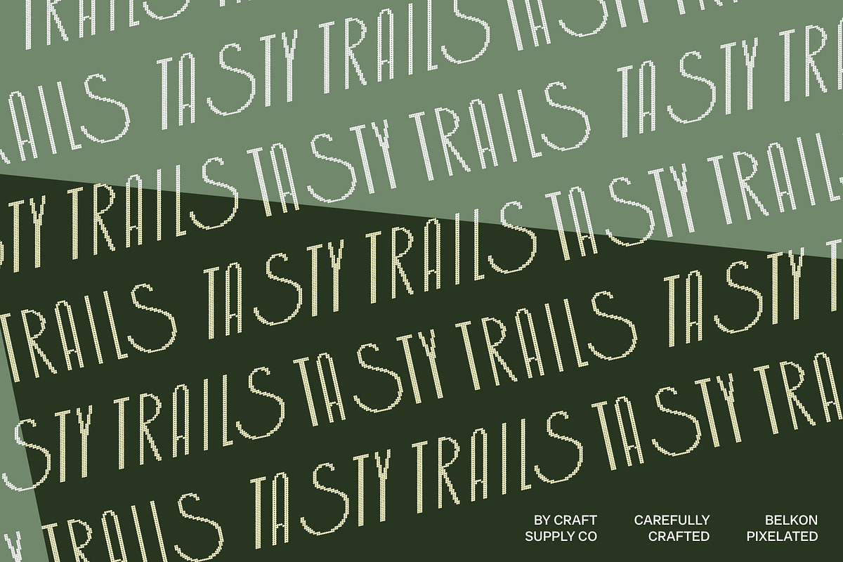 Belkon Disco, a Sans Serif Font by Craft Supply Co. (Photo 2 of 8)