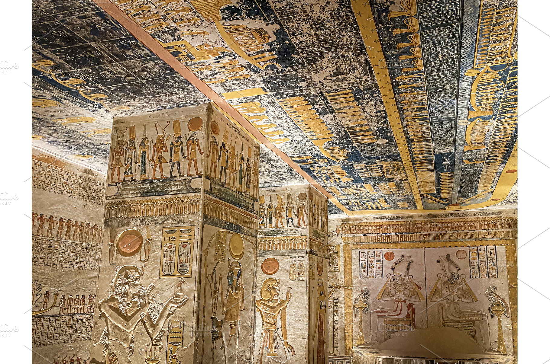 Tomb of Memnon KV9 in the Egyptian, an Architecture Photo by TatsianaSalauyova
