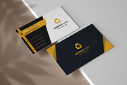 Simple Business Card Design, a Business Card Template by nandinigraphics (Thumbnail 1 of 4)